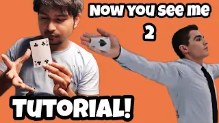 LEARN NOW YOU SEE ME CARD TRICK | WOWBHUMIT | HINDI |