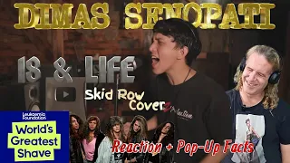 Ep 150: Dimas Senopati - 18 & Life (Skid Row Cover) - Reaction + Pop-Up Facts
