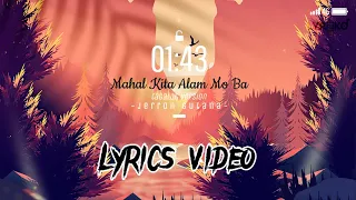 Mahal Kita Alam Mo Ba - Jerome Hughes | Tagalog Version by Jerron Gutana | Lyrics Video