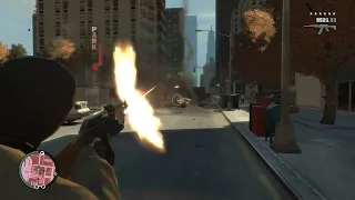 GTA 4 - Police Station Attack + Six Star Escape