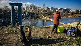 Ukraine: Flucht in Todesangst aus der umkämpften Region Bachmut | AFP