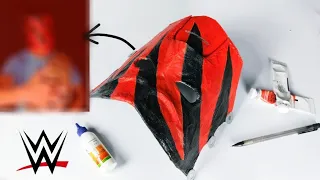 How to make WWE Demon Kane's mask from paper at Home