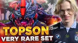TOPSON IS BACK TO DOTA 2 WITH NEW VERY RARE PRIMAL BEAST !!