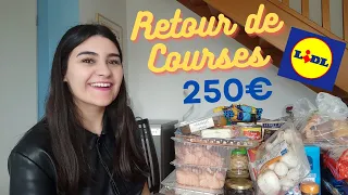 RETOUR DE COURSE N°5 : 250€ CHEZ LIDL !