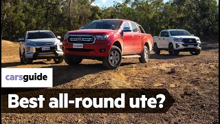 Toyota HiLux vs Ford Ranger vs Mitsubishi Triton 2019 review