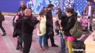 Казаки разогнали Pussy Riot в Сочи