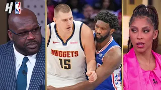 NBA on TNT crew reacts to Nuggets vs 76ers Highlights