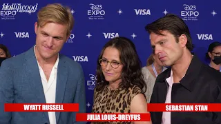 Julia Louis-Dreyfus, Sebastian Stan & Wyatt Russell On Announcing 'Thunderbolts' | D23 Expo