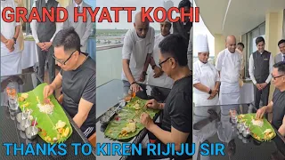 Kiren Rijiju Sir At Grand Hyatt Kochi Kerala/ Grand Hyatt At Kochi Kerala/ Kiren Rijiju Sir