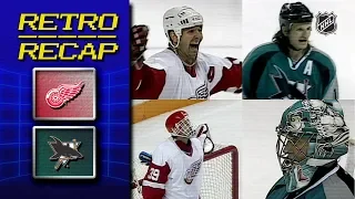 Shanahan's hat trick lifts Red Wings in OT | Retro Recap | Red Wings vs. Sharks | NHL