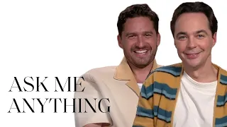 Jim Parsons & Ben Aldridge On Spoiler Alert, Astrology Signs, & Acting Sexy | Ask Me Anything | ELLE