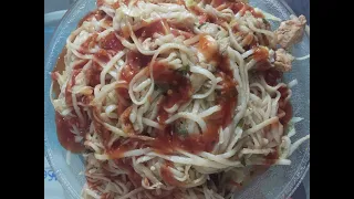Chicken Chowmein | Tomato Ketchup | Spicy | Tasty | Food Eating Video | ASMR | MUKBANG