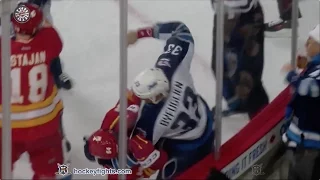 Dustin Byfuglien vs Garnet Hathaway Dec 10, 2016