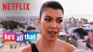 Every Second of Kourtney Kardashian in He’s All That ft. Addison Rae | Netflix