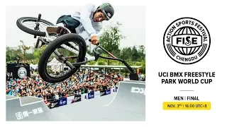 FISE CHENGDU 2019: UCI BMX Freestyle Park World Cup Men Final