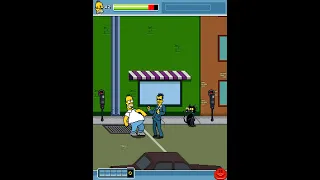 The Simpsons Arcade (Java ME Game) - Walkthrough (No Commentary)