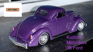 Custom Matchbox 36 Ford Coupe