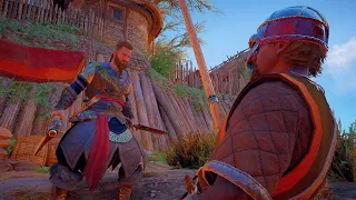 Assassins Creed Valhalla - Stealth Kills and Brutal Combat: Outpost Clearing [7]