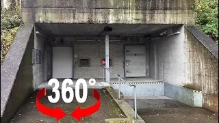 Besuche den geheimen Bitcoin-Bunker I 360 Video