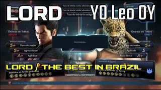 鉄拳7: #Tekken7 Lord ozn The best player in Brazil ( Kazuya ) Vs YO Leo OY ( KING )