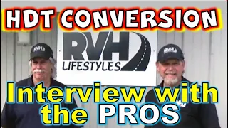 🚚Converting HDT into a RV Hauler // Interview with the PROs at RVH Lifestyles