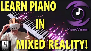 PIANO VISION - Mixed Reality Impressions on Quest 3.