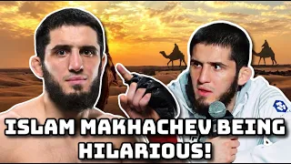 islam makhachev being hilarious