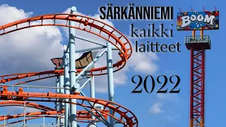 Särkänniemi kaikki laitteet 2022 +pituusrajat