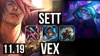 SETT vs VEX (MID) | 8/2/6, Godlike | EUW Diamond | v11.19