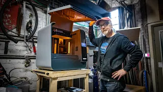 Adam Savage's One Day Builds: Resin 3D Printer Station!