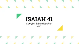 Isaiah Chapter 41: Reading the Book of Isaiah ( NIV ).