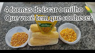 #piapara #tilápia #piau Você que é pescador precisa ver esse vídeo 4 maneira de iscar o milho 🌽.