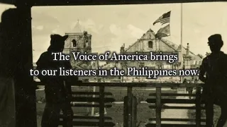 "Surrender Broadcast" - Broadcast of Japan's Surrender in English & Tagalog (1945)