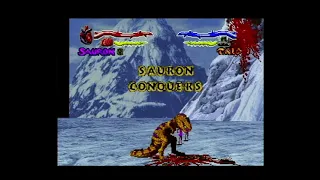 Primal Rage (Jaguar CD) Fatality Demonstration