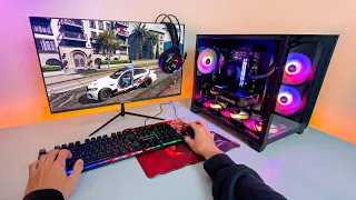 MONTEI O MELHOR PC GAMER COMPLETO CUSTO BENEFÍCIO QUE RODA TUDO