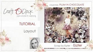 Tutorial - Layout - Plum in Chocolate