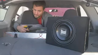 How bad is the $70 subwoofer from Walmart? Install | Review