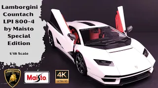 Lamborghini Countach LPI 800- 4 by Maisto Special Edition 1/18 Scale - 4k