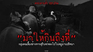 "มาให้กินถึงที่" กลุ่มคนเลี้ยงช้างจากสุรินทร์หลงไปในหมู่บ้านปริศนา | หลอนตามสั่ง EP. 294 | nuenglc