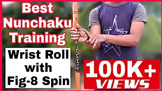 How to Do Figure 8 Wrist Roll | Nunchaku Training in Hindi