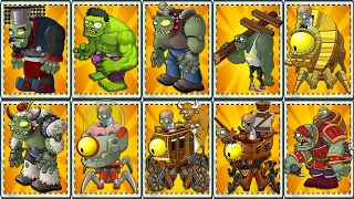 Plants vs Zombies 2 Mod Zoybean Pod Plant Power-Up vs All Final Boss! WIN The Game!