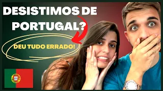 CHEGAMOS EM PORTUGAL E DEU TUDO ERRADO 🇵🇹 O ALUGUEL/ARRENDAMENTO ESTÁ DIFÍCIL