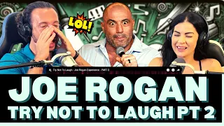 HE DOES WHAT IN THE SHOWER?! HILARIOUS! 😂 First time reacting to Joe Rogan Try Not To Laugh Part 2!