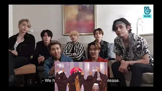 [FANMADE] BTS REACTION TO ROSÉ ON THE GROUND - GONE