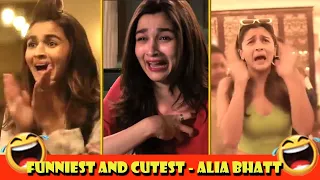 Funniest and Cutest Alia Bhatt | Funniest moments of Alia Bhatt