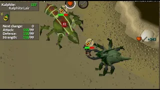 Kalphite Queen IronMan Solo (Iron Life OSRS)