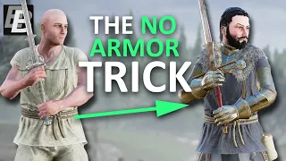 MAJOR Tip for Tricking Enemies - Mordhau No Armor Build, Zweihander Gameplay