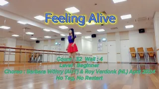 Feeling Alive Line Dance/Beginner/초급라인댄스