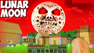 i Found Scary LUNAR MOON 😱 in Minecraft |