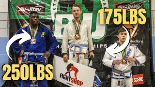 How To Beat BIGGER & STRONGER Opponents in BJJ